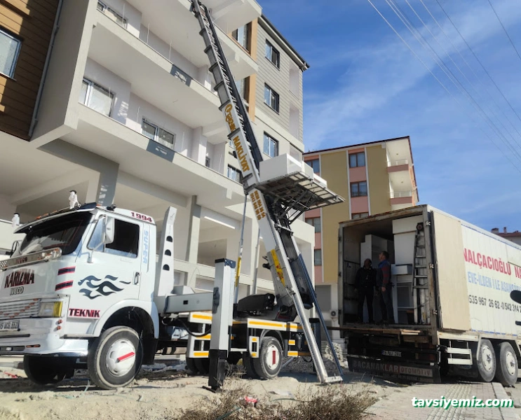 Nalcacıoğlu Nakliyat Evden Eve Asansörlü Taşımacılık