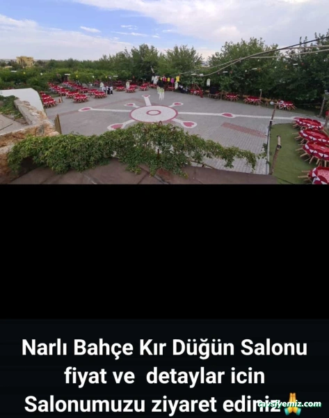 Narlı Bahçe Kır Düğün Salonu