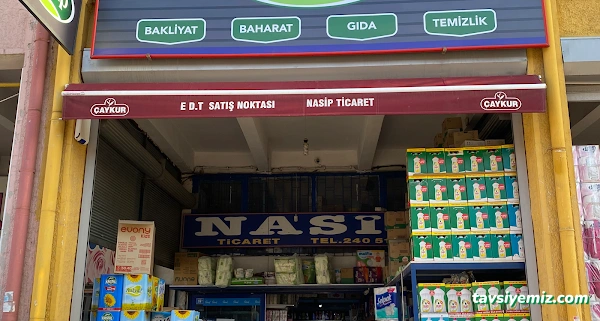 Nasip Ticaret Gıda Ve İhtiyaç Maddeleri Toptan-Perakende Satış Merkezi