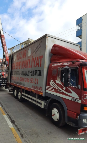 Nazar Evden Eve Nakliyat