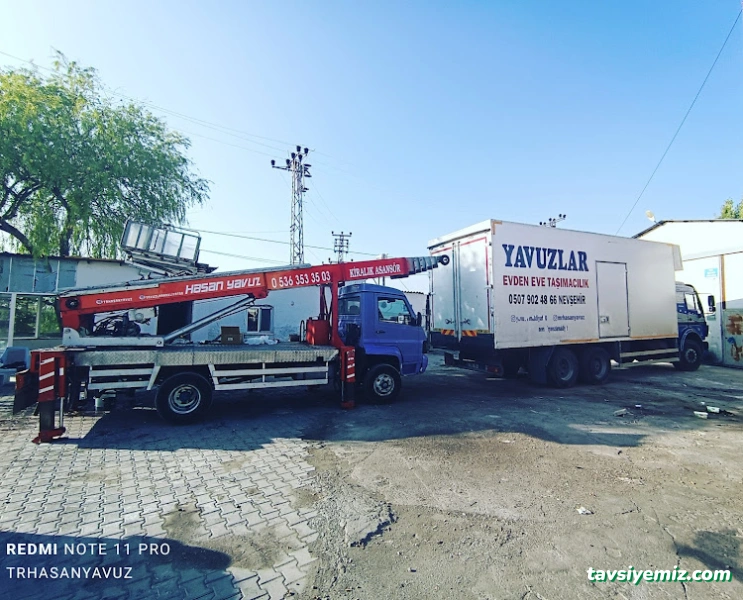 Nevşehir Yavuzlar Evden Eve Nakliyat Ve Mobil Asansör