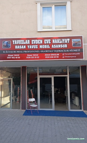 Nevşehir Yavuzlar Evden Eve Nakliyat Ve Mobil Asansör