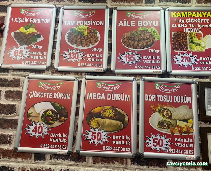 Niğde Serince Çiğköfte