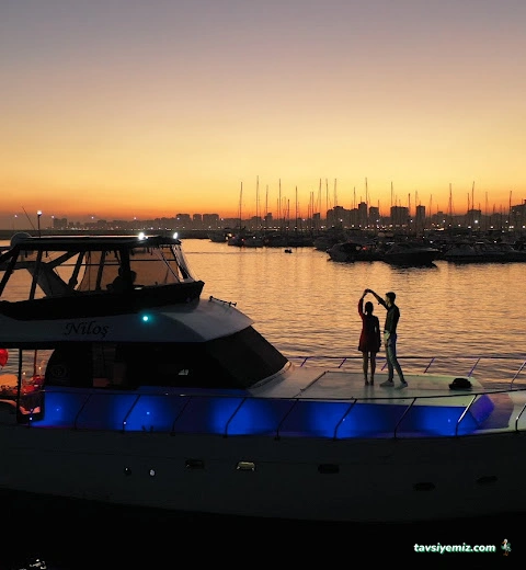 Niloş Yat Kiralama | Mersin Evlilik Teklifi | Mersin Yat İşletmesi