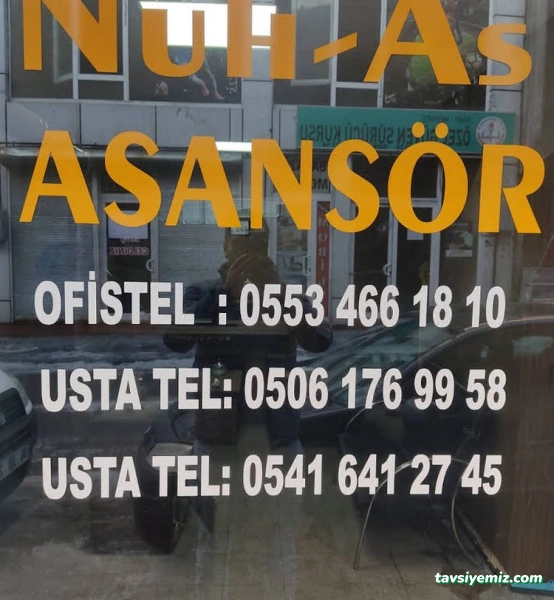 Nuh As Asansör Ağrı