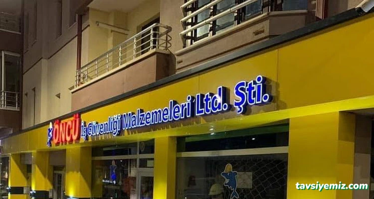 Öncü İş Güvenliği Malzemeleri