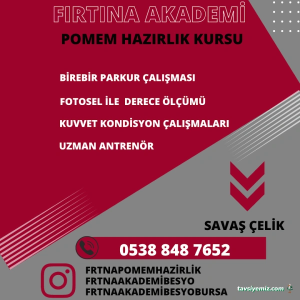 Ordu Besyo Hazırlık Kursu (Fırtına Akademi)