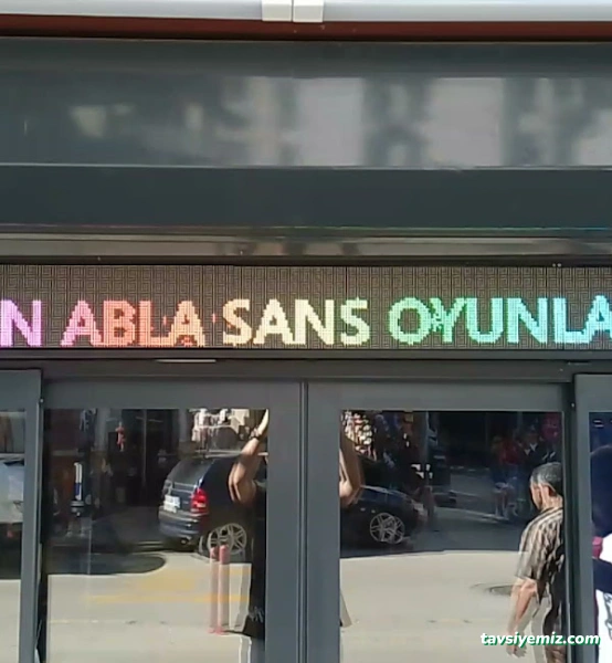 Ordu Işıklı Led Tabela