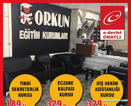 Orkun Eğitim - Bilgisiyar İşletmenlik I B.muhasebe | Tıp Sekreterliği | Diş Hekim Asistanlığı |Autocad | Hasta Yaşlı Bakım