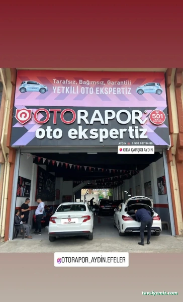 Otorapor Aydın Efeler Merkez Oto Ekspertiz