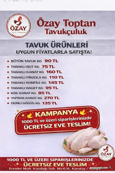 Özay Toptan Tavukçuluk
