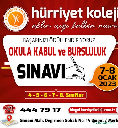 Özel Bingöl Hürriyet Koleji
