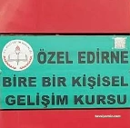 Özel Edirne Birebir Kişisel Gelişim Kursu
