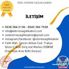 Özel Edirne Sağlık Kabini
