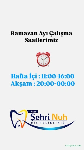 Özel Şehrinuh Ağız Ve Diş Sağlığı Polikliniği