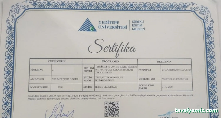 Özel Siirt Dinler Kombi Klima Servisi