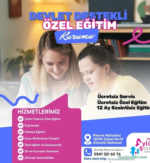 Özel Yeni Eylül Özel Eğitim Ve Rehabilitasyon Merkezi | Altıeylül Rehabilitasyon Merkezi