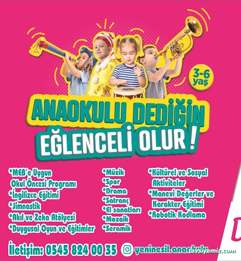 Özel Yeni Nesil Anaokulu