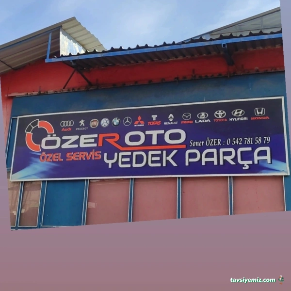 Özer Oto Oto Servis Yedek Parça