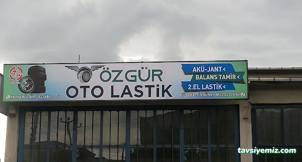 Özgür Oto Lastik - 7/24 Lastik Yol Yardım