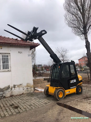 Özkan Manitou Vinç Kepçe Forklift Hafriyat