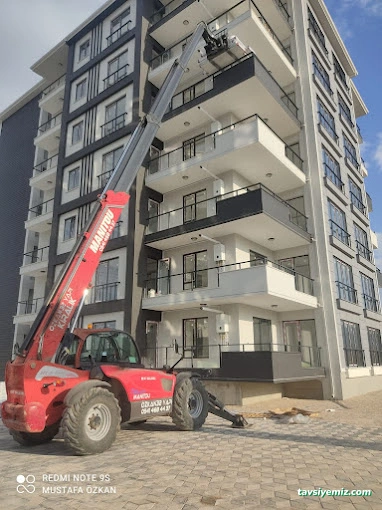 Özkan Manitou Vinç Kepçe Forklift Hafriyat