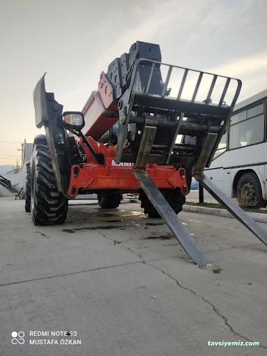 Özkan Manitou Vinç Kepçe Forklift Hafriyat