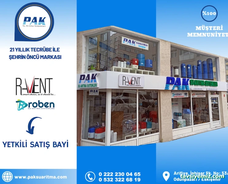 Paksu Su Arıtma Sistemleri - Eskişehir Su Arıtma