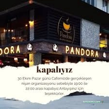 Pandora Nargile Cafe Restorant