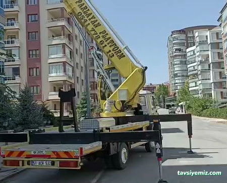 Parlayan Vinç Platform - Niğde Vinç