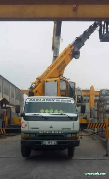 Parlayan Vinç Platform - Niğde Vinç