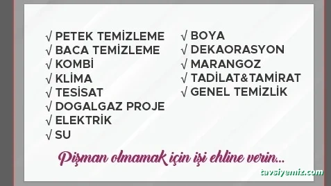 Petek@Baca Temizleme