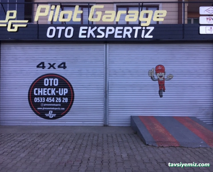 Pilot Garage Giresun Oto Ekspertiz Tse 13805 Yetki Belgeli Oto Test Merkezi