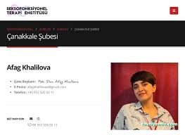 Psk. Dan. Afag Khalilova, Cinsel Sorunlar Ve Çift Danışmanlığı