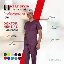 Renk Üniforma İş Elbiseleri Ve Tıbbi Giyim