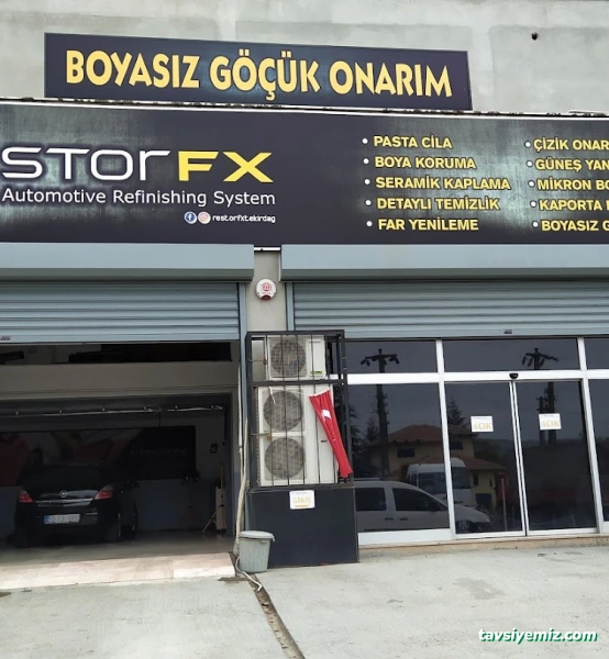 Restorfx Tekirdağ / Sapphıre Boya Yenileme Ve Boyasız Göçük Onarım Merkezi