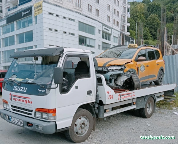 Rize Topaloğlu Oto Kurtarma Çekici Yol Yardım