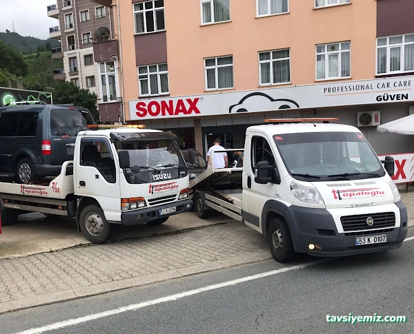 Rize Topaloğlu Oto Kurtarma Çekici Yol Yardım