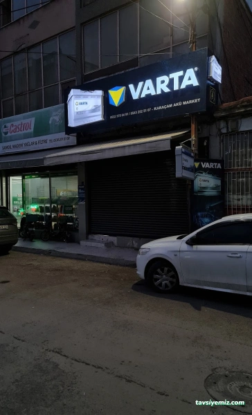 Samsun Akü Karaçam Akü Market Varta Akü Bayii