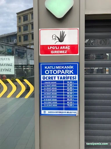 Samsun Büyükşehir Katlı Otopark
