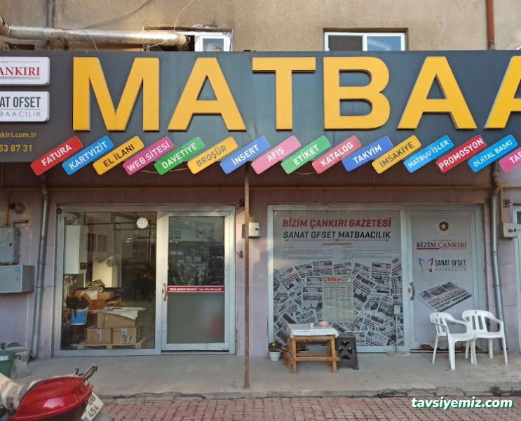 Sanat Ofset Çankırı Matbaa