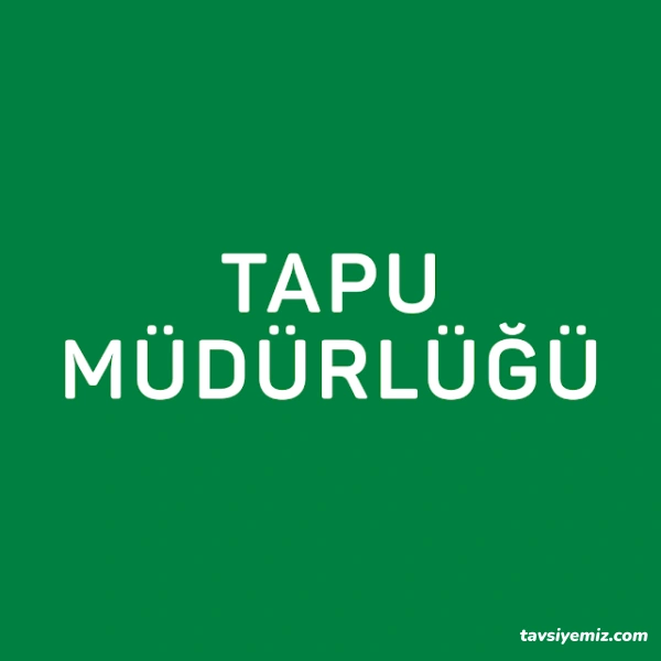 Sandıklı Tapu Müdürlüğü