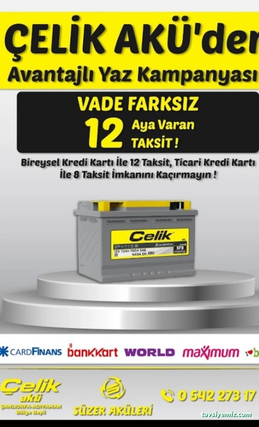 Şanlıurfa Çelik Akü Baş Bayii (Biricik Oto Elektrik Yusuf Usta )