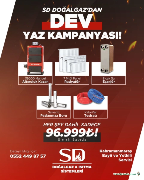 Sd Doğalgaz Ve Isıtma Sistemleri