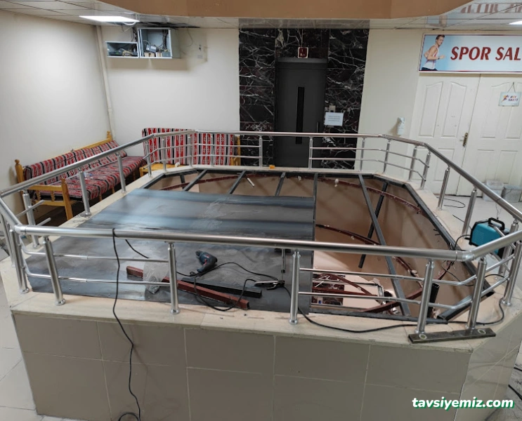 Silopi Yıldırım Demir Doğrama Atölyesi. (Murat Yıldırım)