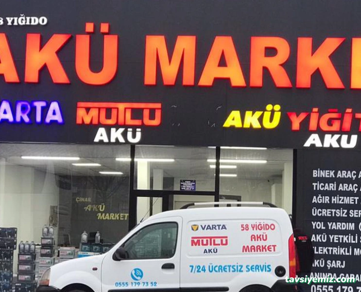 Sivas Akü Yiğido Akü Market