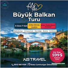 Sivas Als Travel Turizm Seyahat Acentası Sivas Gezi Ve Tatil Organizasyonları