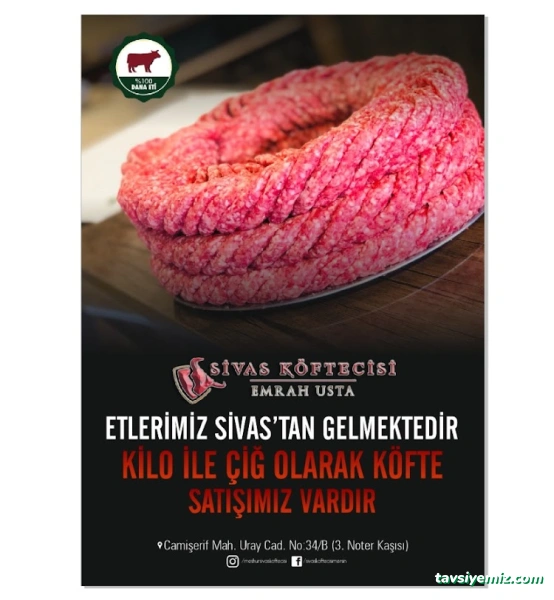 Sivas Köftecisi Emrah Usta