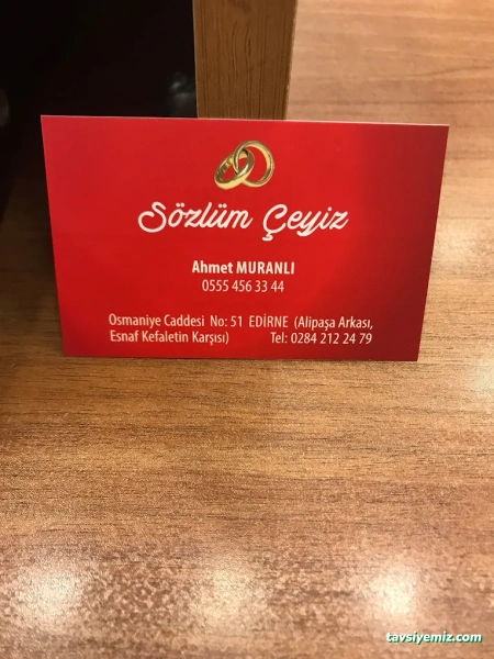 Sözlüm Çeyiz Mağazası