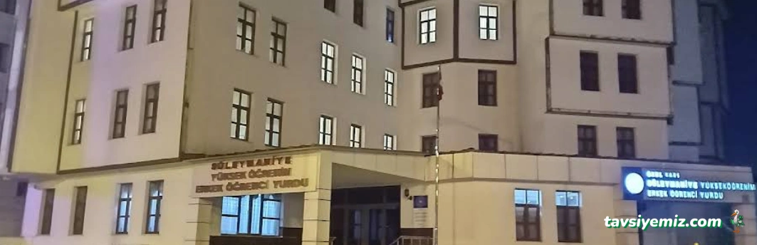 Süleymaniye Yüksek Öğrenim Erkek Öğrenci Yurdu